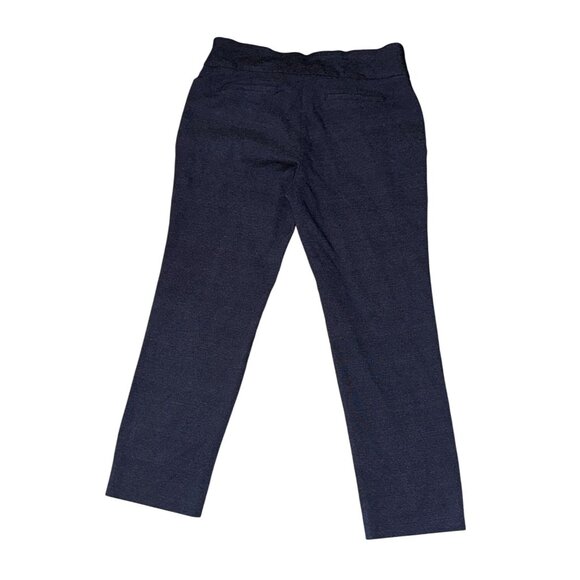 Charter Club Cambridge Slim Pants Size 14 Navy Blue - Picture 6 of 10